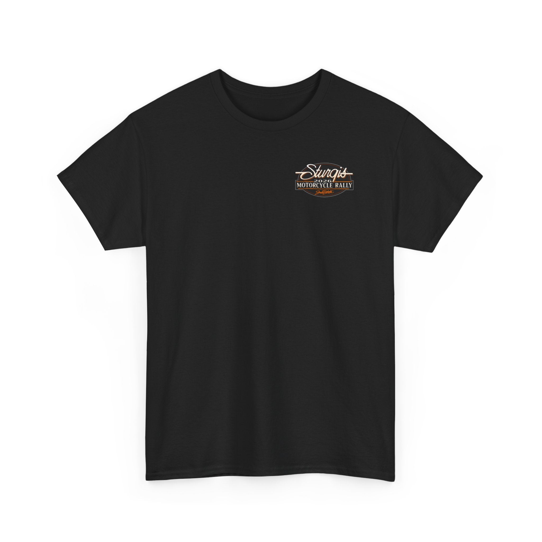 2026 Sturgis Motorcycle Rally Attractions Mens Black T-Shirt GMX