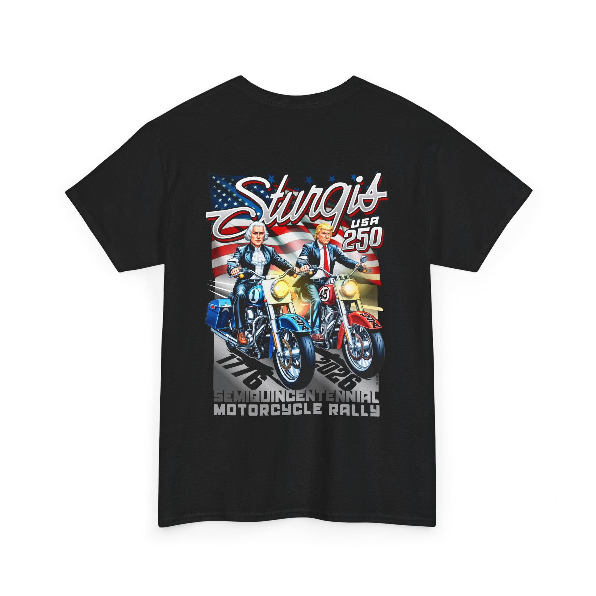 2026 Sturgis Motorcycle Rally George & Donny Mens Black T-shirt GMX