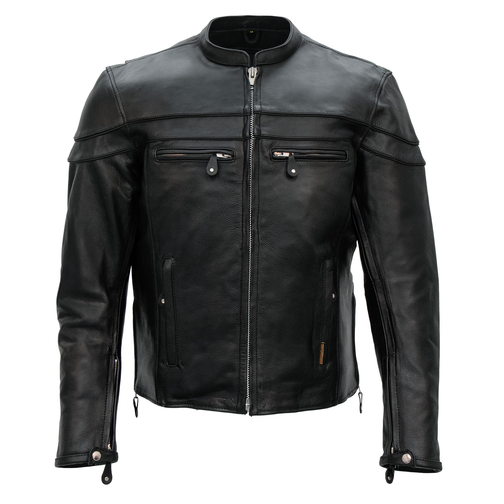JKT M W/ DOUBLE PIPING – Hot Leathers