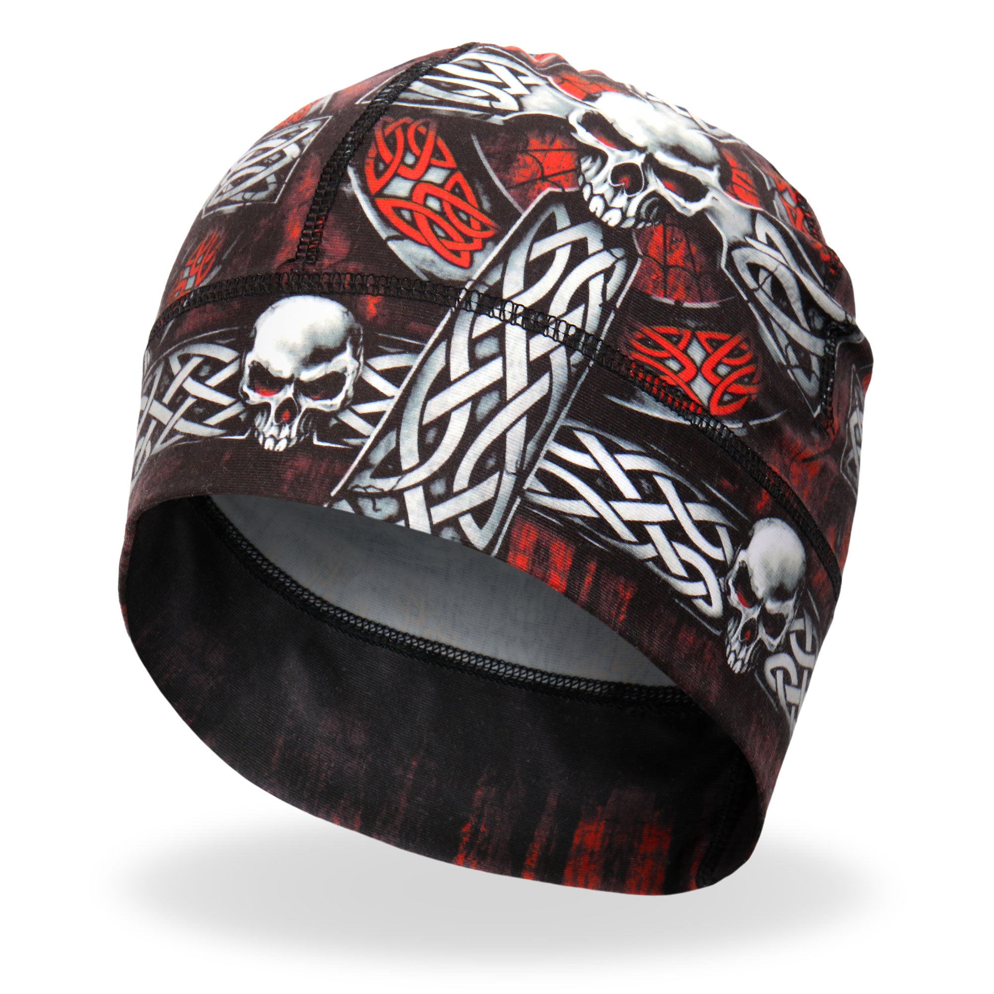 celtic motorcycle helmet design Hot Leathers Celtic Cross Helmet Liner KHC4003