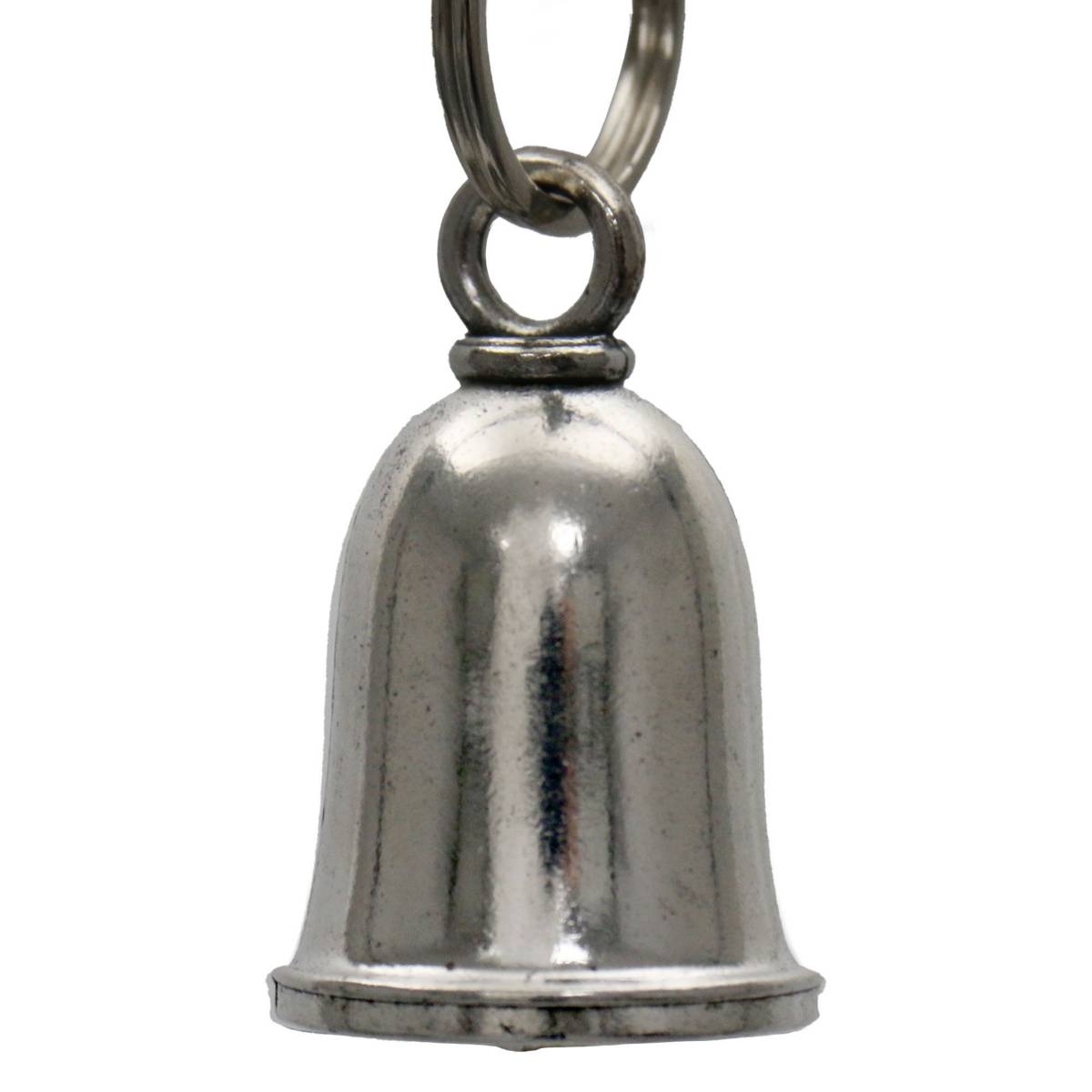 Milwaukee Leather MLB9057 Plain Motorcycle Good Luck Bell w/ Key Ring-Key Chain Accessory for Bikers