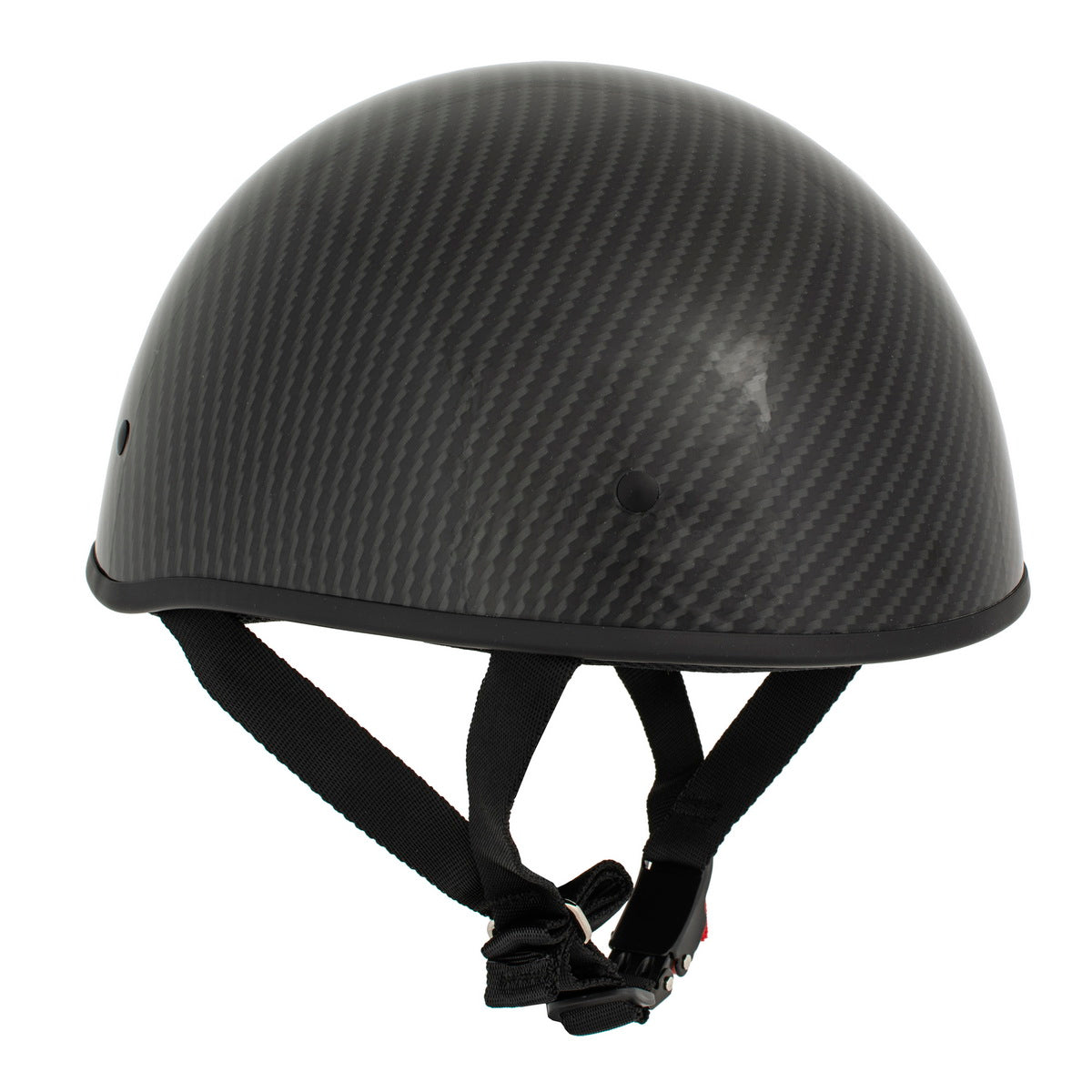 Milwaukee Performance Helmets MPH9713DOT Dot Approved Glossy Black Hal
