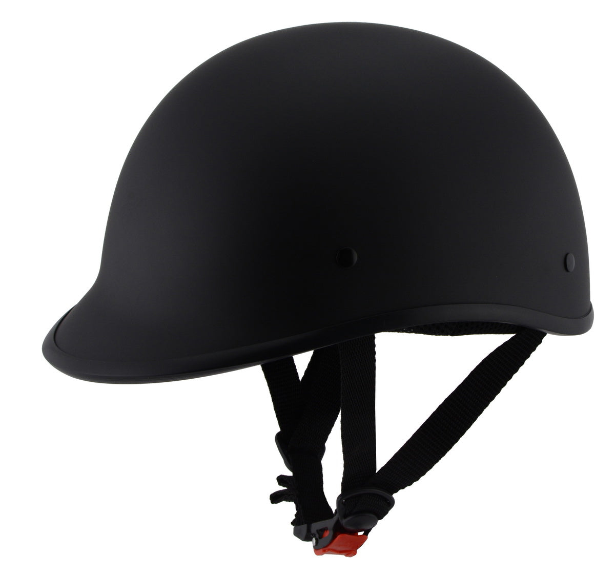 Milwaukee Performance Helmets MPH9860N Derby Novelty Matte Black Half