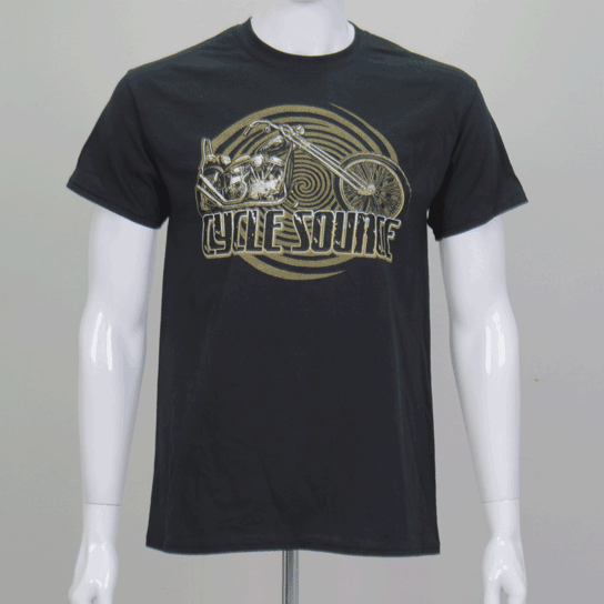 Official Cycle Source Magazine CSM1006 Men’s Chopper Black T-Shirt