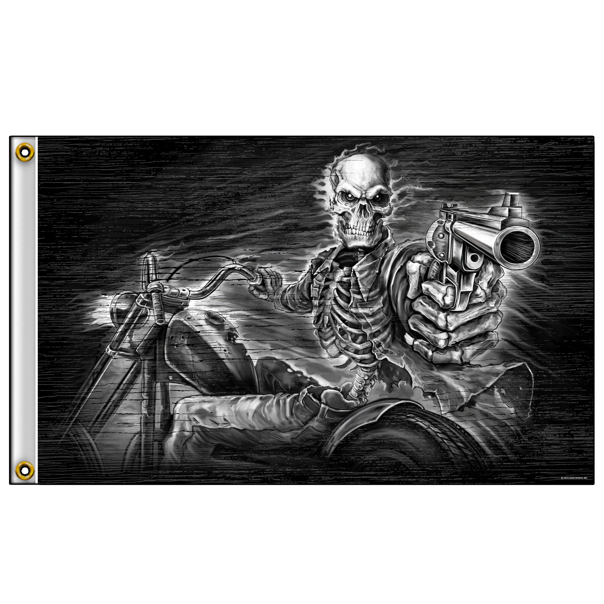 Hot Leathers FGA1075 Assassin Rider Flag 3’X5’