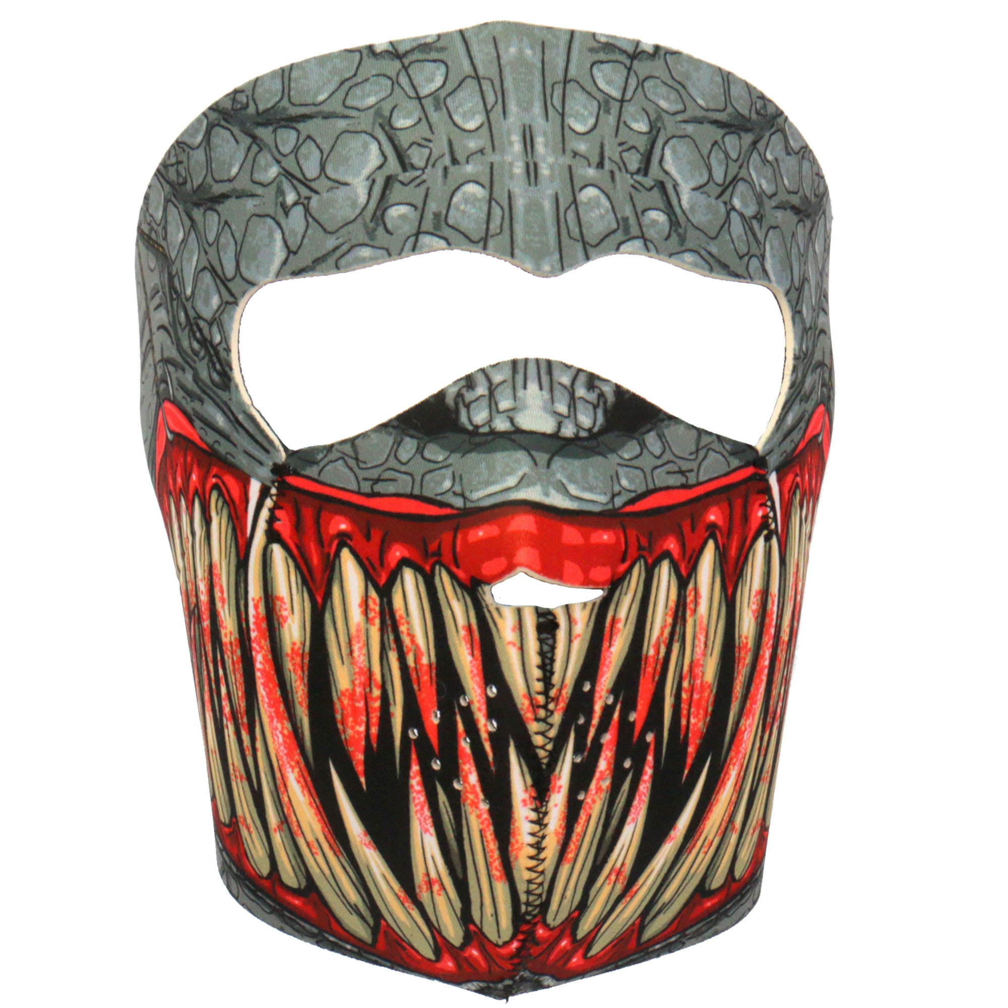fangs full face motorcycle helmet Hot Leathers Fang Face, Face Mask