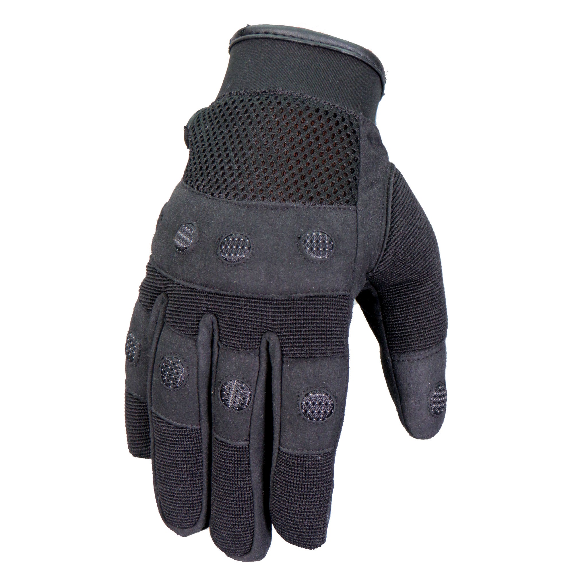mechanic handschuhe Hot Leathers Padded Knuckle Mechanic Gloves