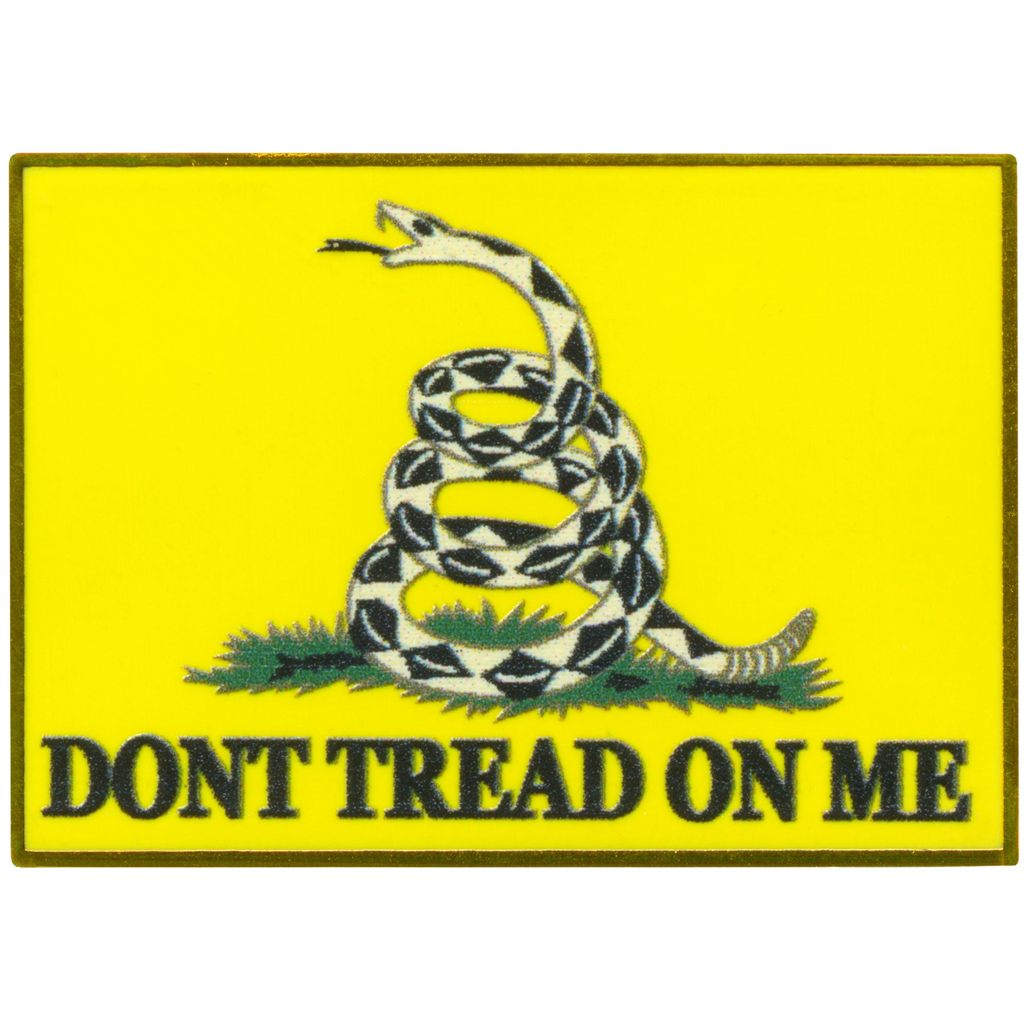 Hot Leathers Don't Tread On Me Pin