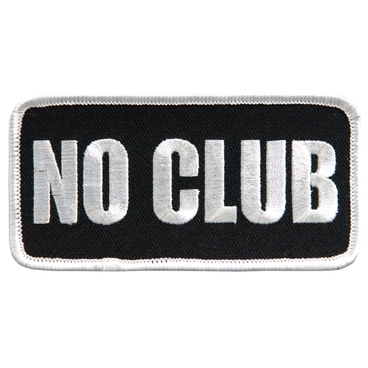 Hot Leathers 4" No Club Patch