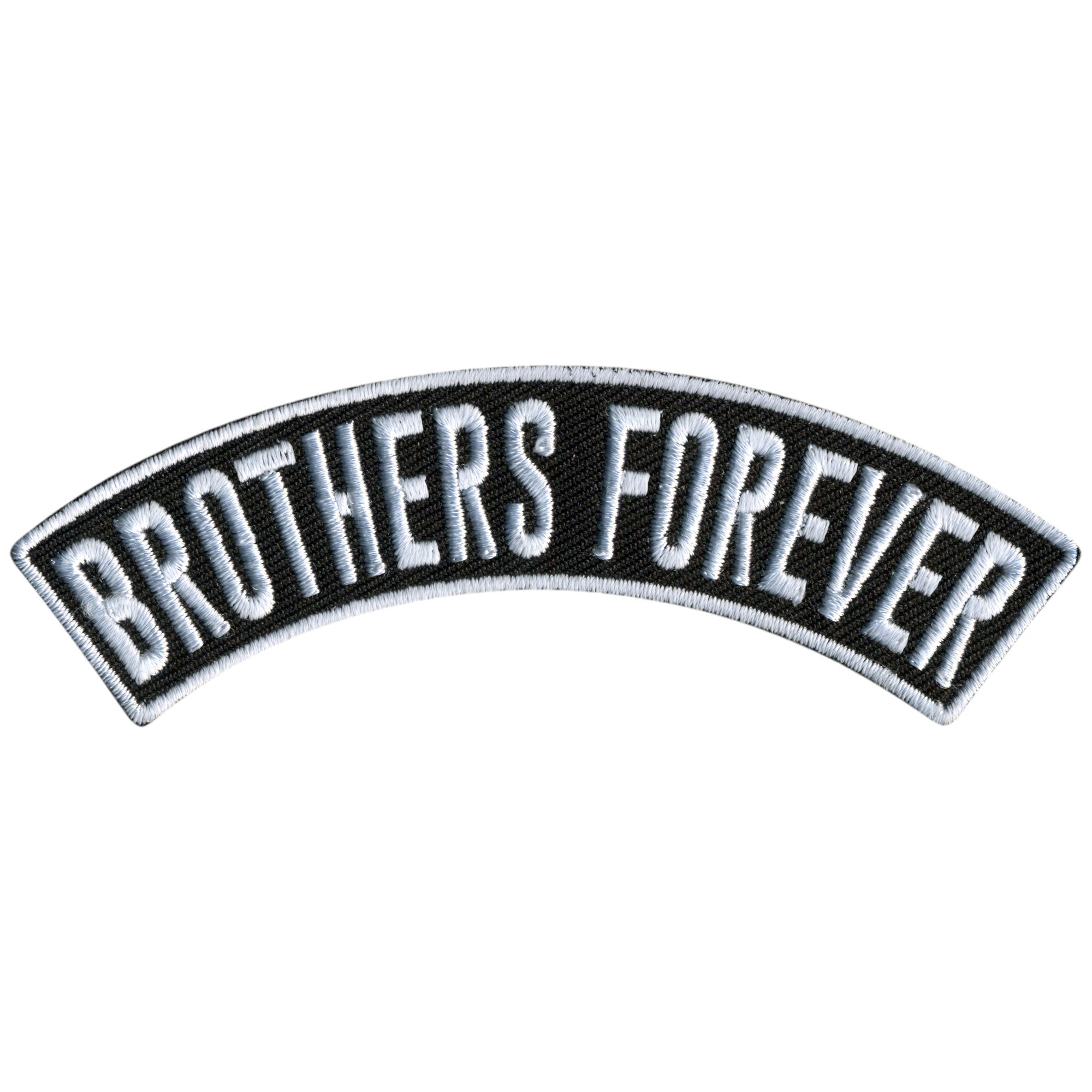 Hot Leathers Brothers Forever 4” X 1” Top Rocker Patch