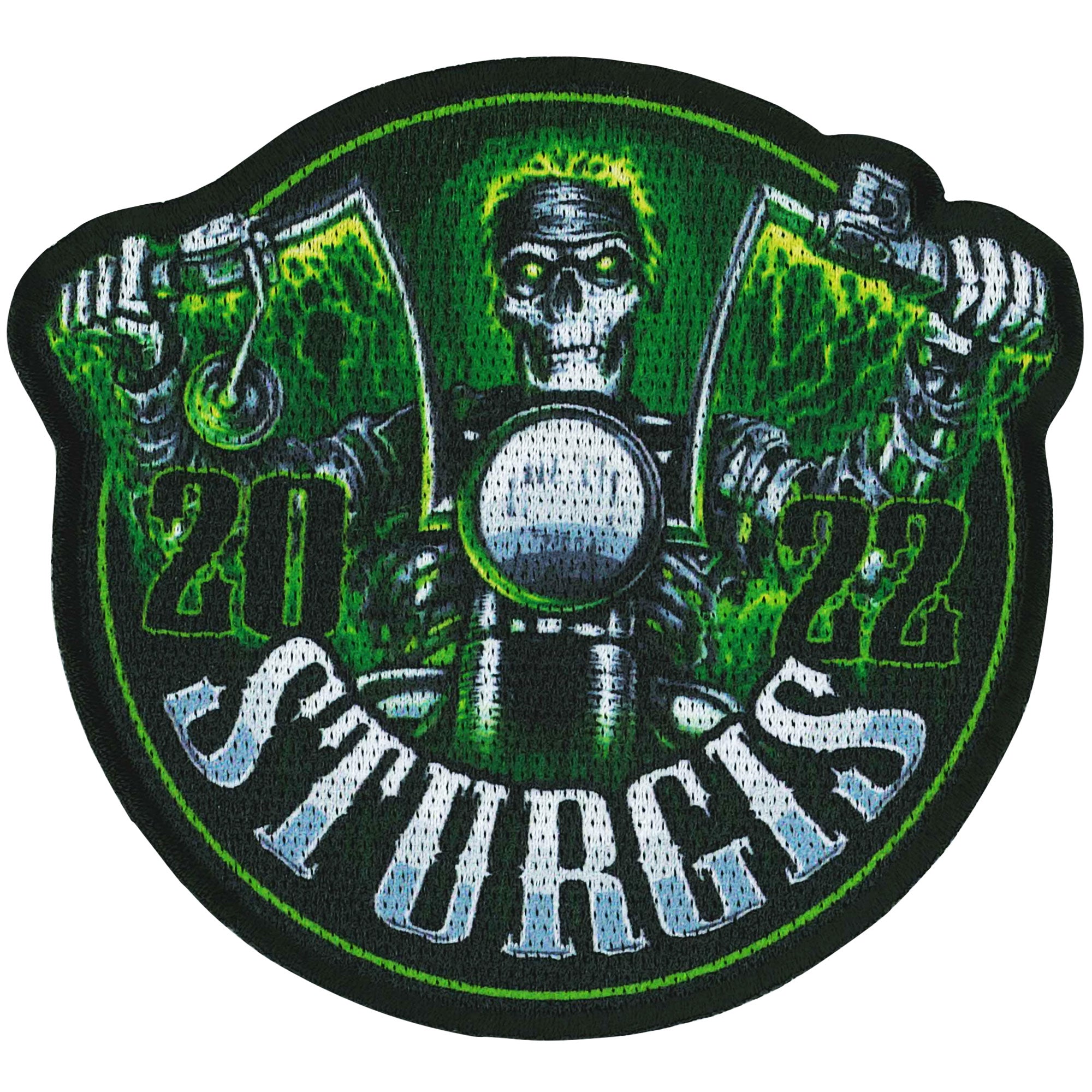 Skeleton MOTORCYCLE CLUB Back Patches For Jackets Patch Motorcycle Jacket  Patches