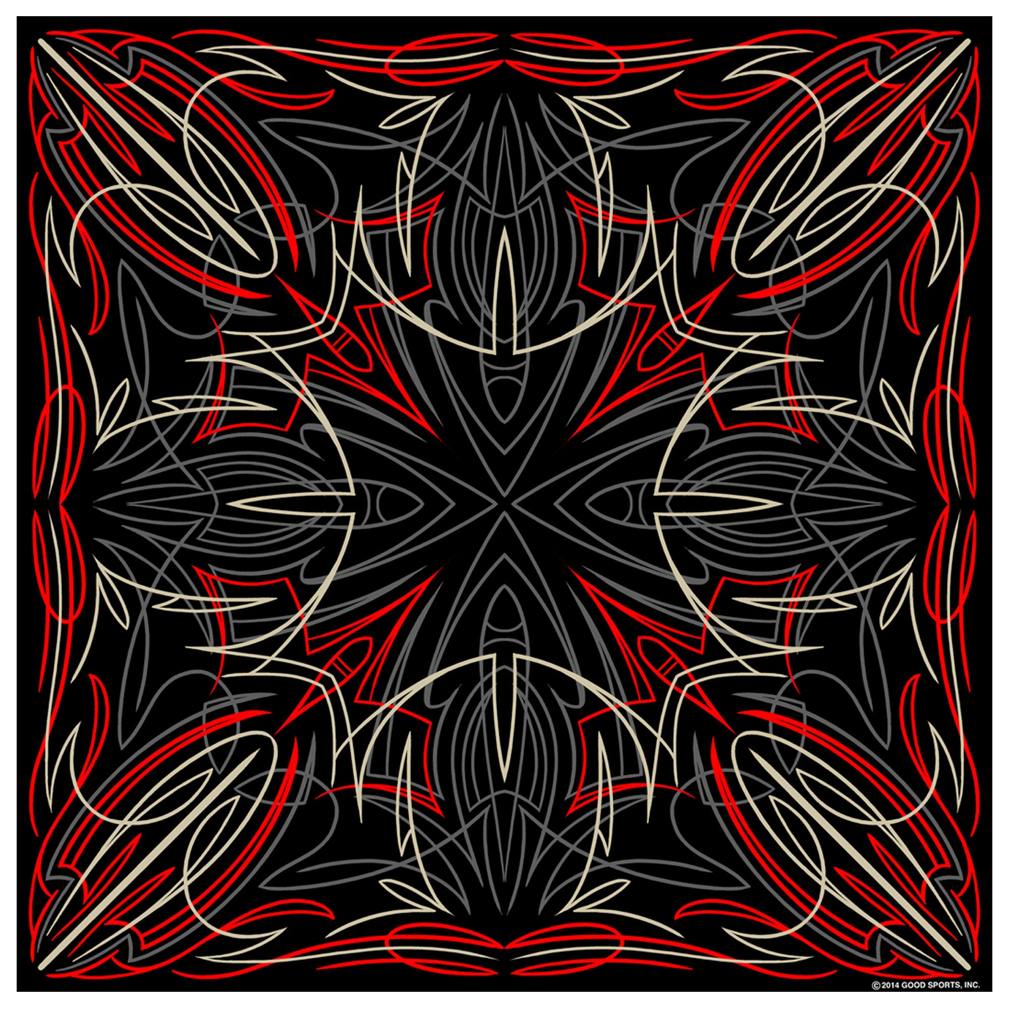 Hot Leathers BAB1074 Pinstripe Bandana