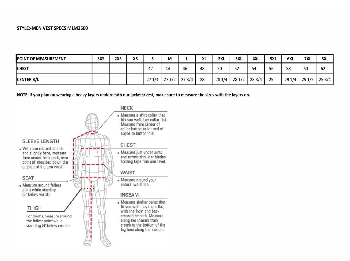 Milwaukee Leather MLM3500 Mens SWAT Style Black Leather Vest with Dual Gun Pockets - Milwaukee Leather Mens Leather Vests