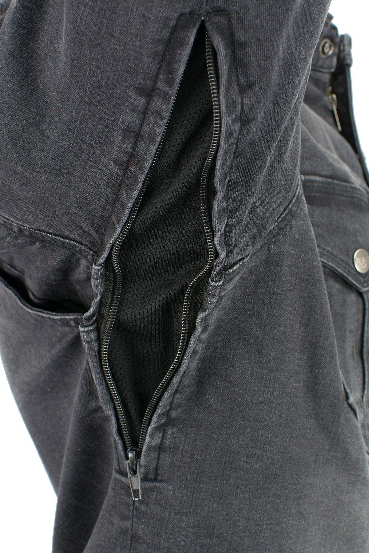 Milwaukee Performance MPM1620 Men's Armored Denim Biker Shirt with Aramid® by DuPont⢠Fibers