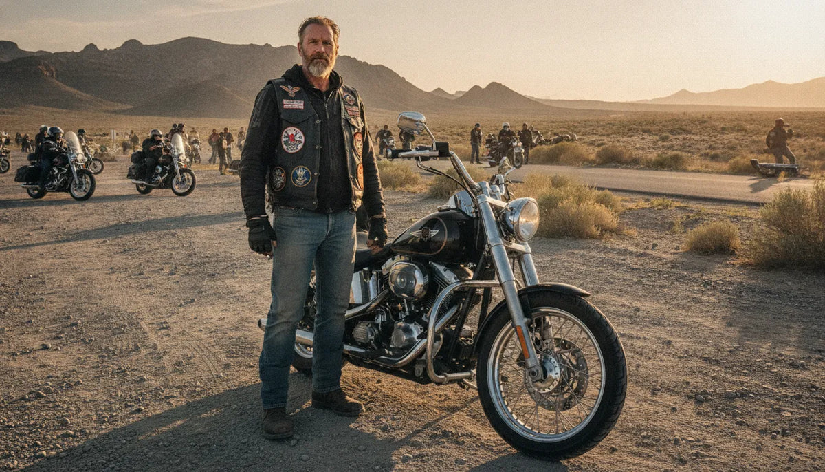 How to Choose a Motorcycle Vest: Leather, Denim, Fit, Patches & Riding Style
