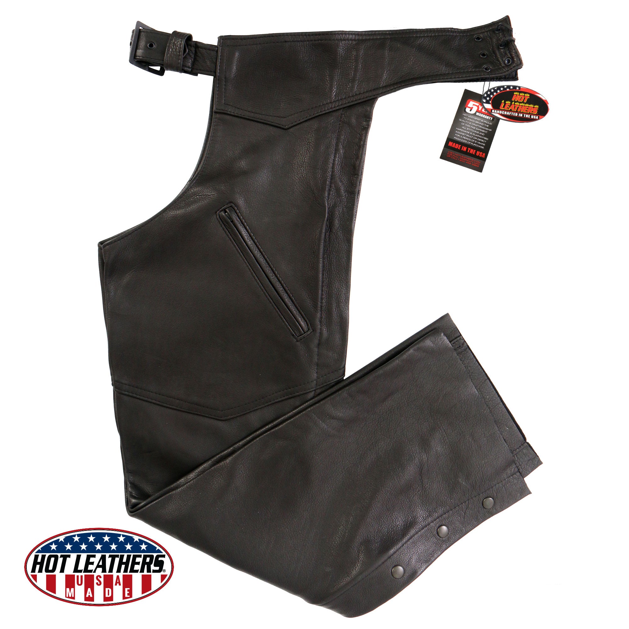 Leather Motorcycle Chaps & Biker Pants | Hot Leathers