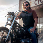 MMCC Men's Pit Stop Classic Mechanic Button Up Shirt - Dual Chest Pockets - Microfiber Panel - Rider Ready - MMC16009