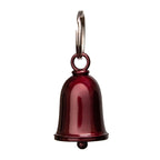 Milwaukee Leather MLB9176 Candy Red Motorcycle Good Luck Bell w/ Key Ring-Key Chain Accessory for Bikers