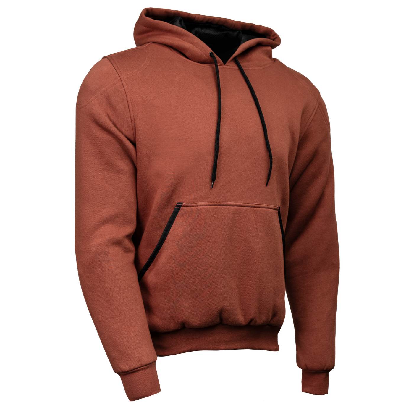 Milwaukee Leather Men's Streetguard Riding Hoodie - Aramid Reinforced with CE Shoulder and Elbow Armor