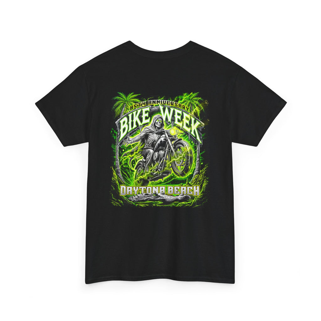 Daytona 2026 Green Reaper Mens Black T-Shirt