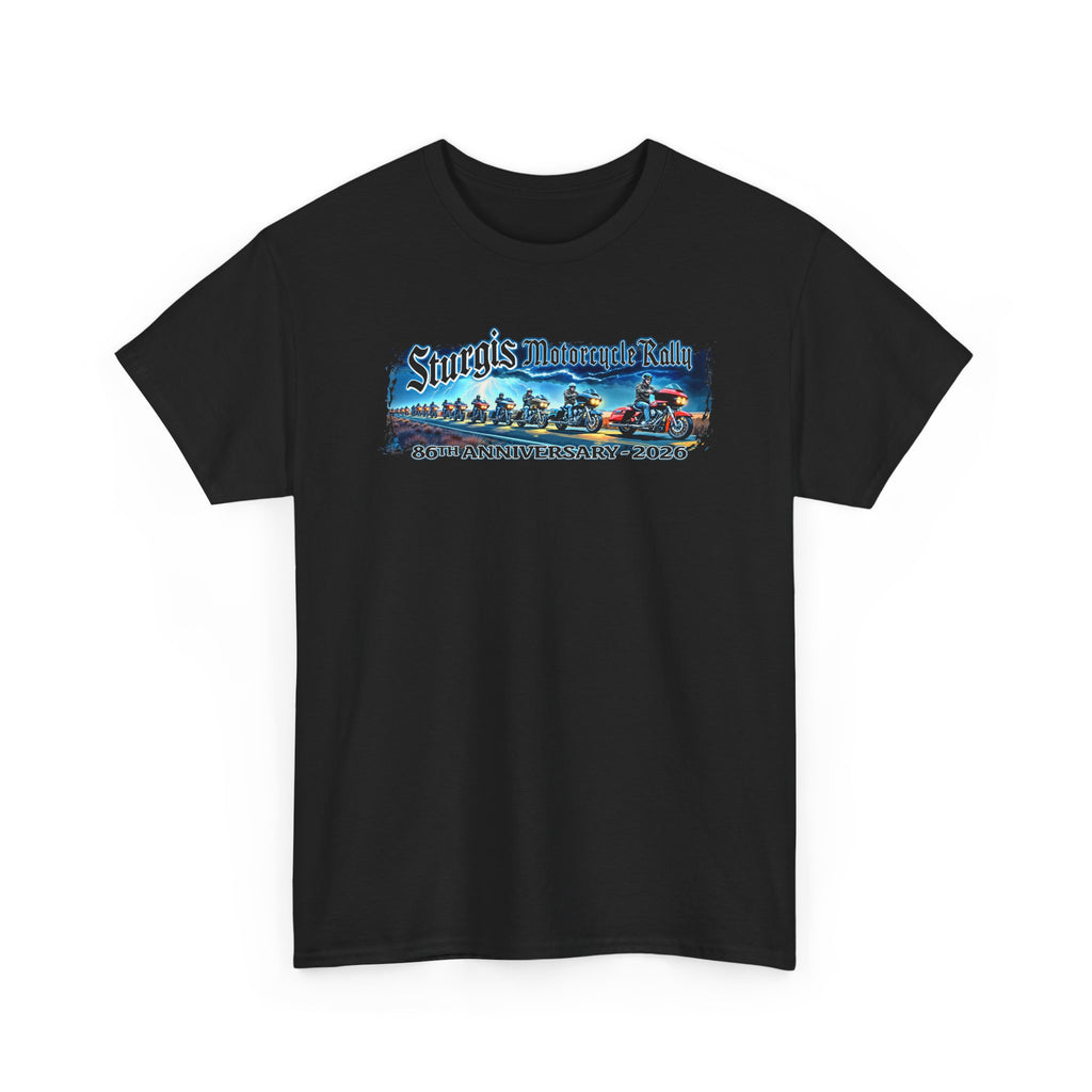 2026 Sturgis Motorcycle Rally Eagle Storm Mens Black T-Shirt GMX