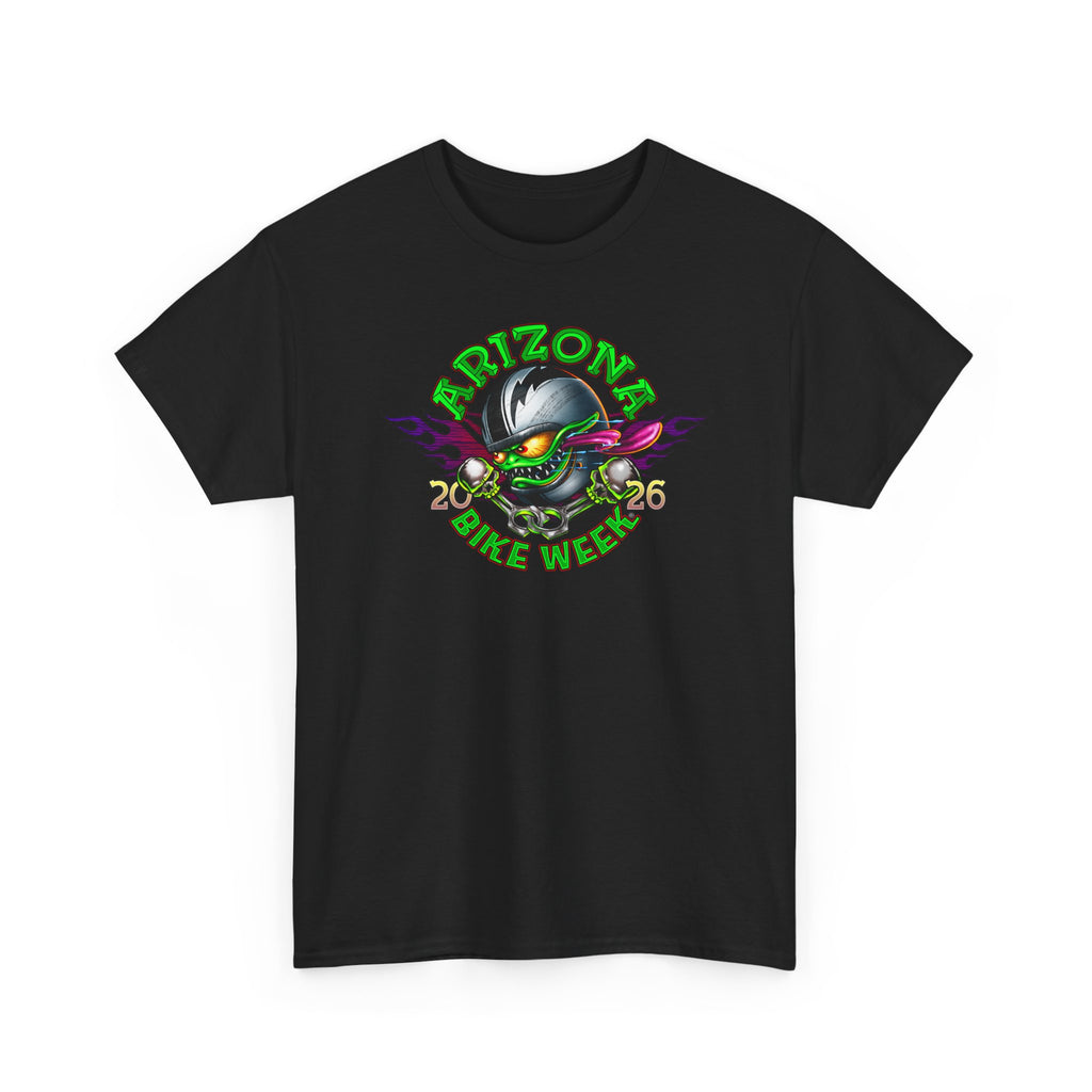 Arizona 2026 Bobber Monster Mens Black T-Shirt