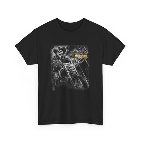 2025 Sturgis Motorcycle Rally Number One Ghost Rider Black T-Shirt GMX