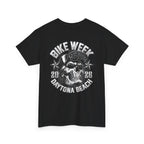 Daytona 2026 Snapback Skull Mens Black T-Shirt