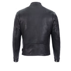 Milwaukee Leather USA MADE MLJKM5006 Men's Black Rumble Premium Leather Motorcycle Jacket