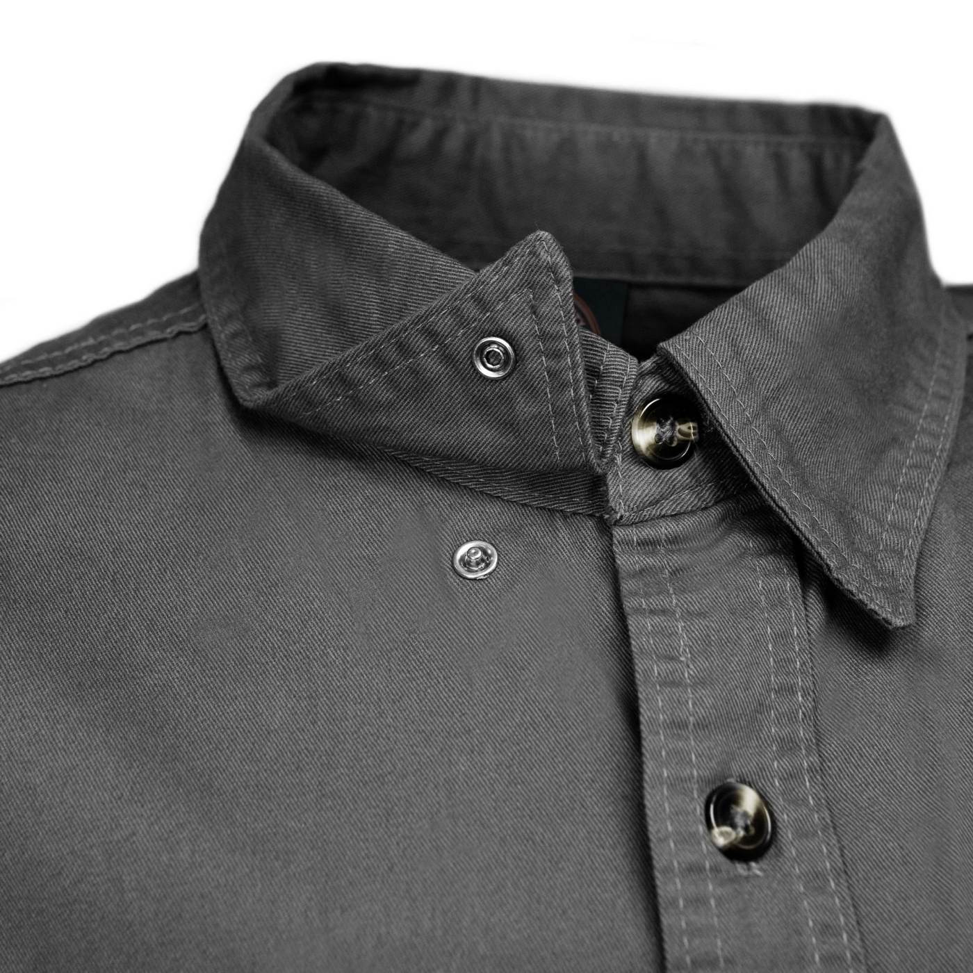 MMCC Men's Rustline Sleeveless Cut-Off Work Shirt - 100% Cotton, Dual Chest Pockets, Button Front