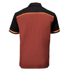 MMCC Men's Pit Line Mechanic Button Up Shirt - Dual Chest Pockets - Microfiber Panel - Rider Ready - MMC16024