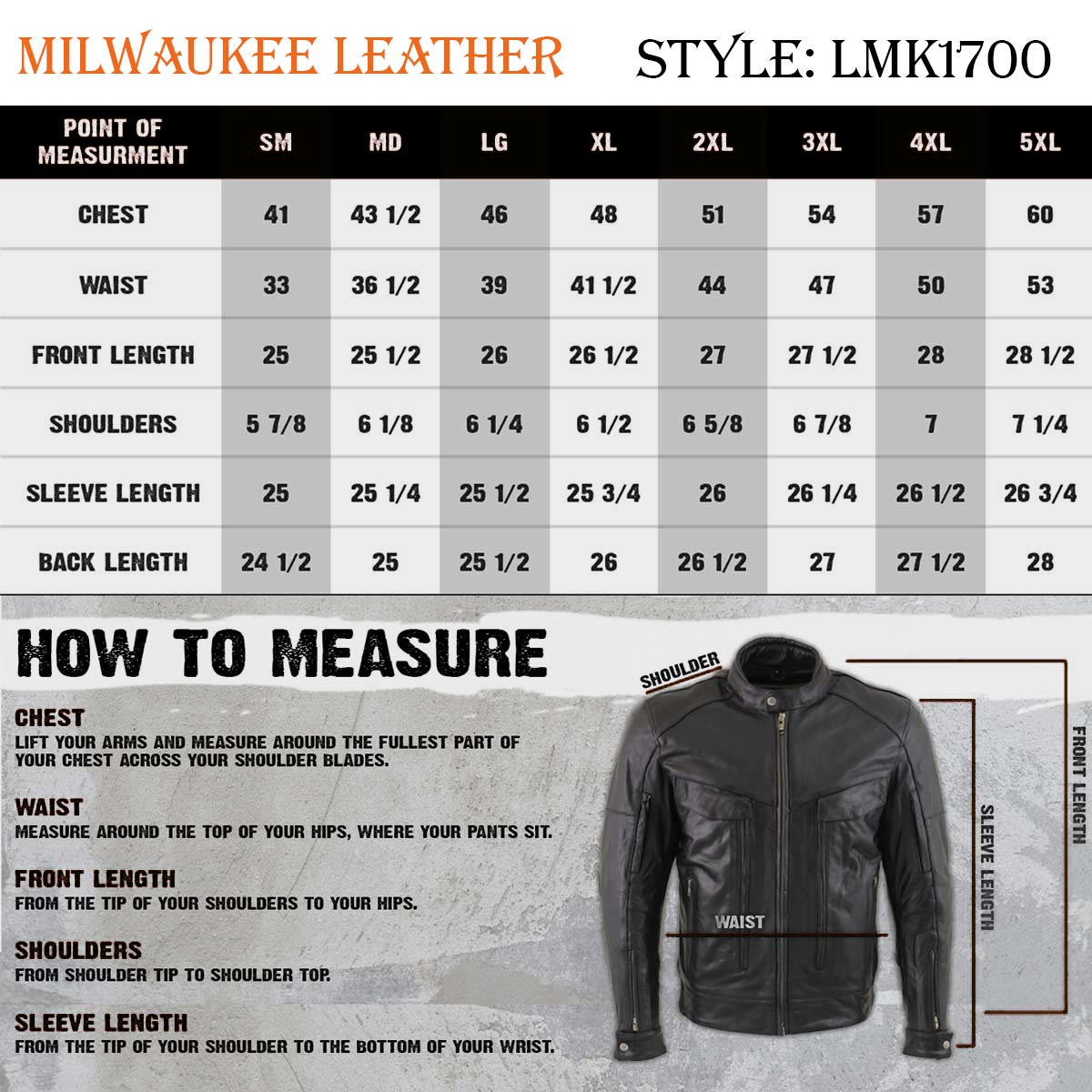 Milwaukee Leather LKM7006 Men's Classic Retro Distressed Brown Leather Jacket with CE Armor Protection