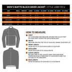 Milwaukee Leather Men's Matte Black Street CE Armored Motorcycle Vented Jacket - Reflective - LKM17012