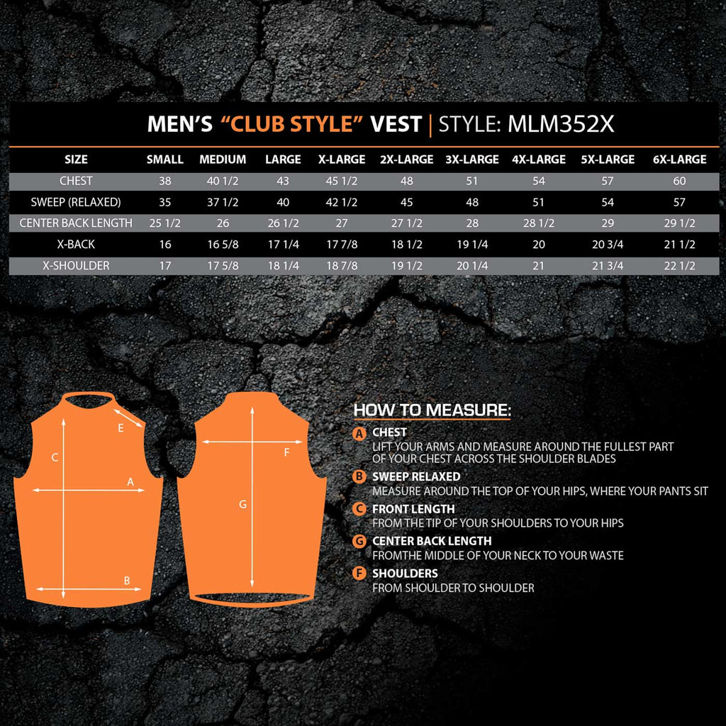 Milwaukee Leather MLM3529 Men's Black & Brown Paisley Lined Leather Vest w/ Accent Stitching & Armhole Trim