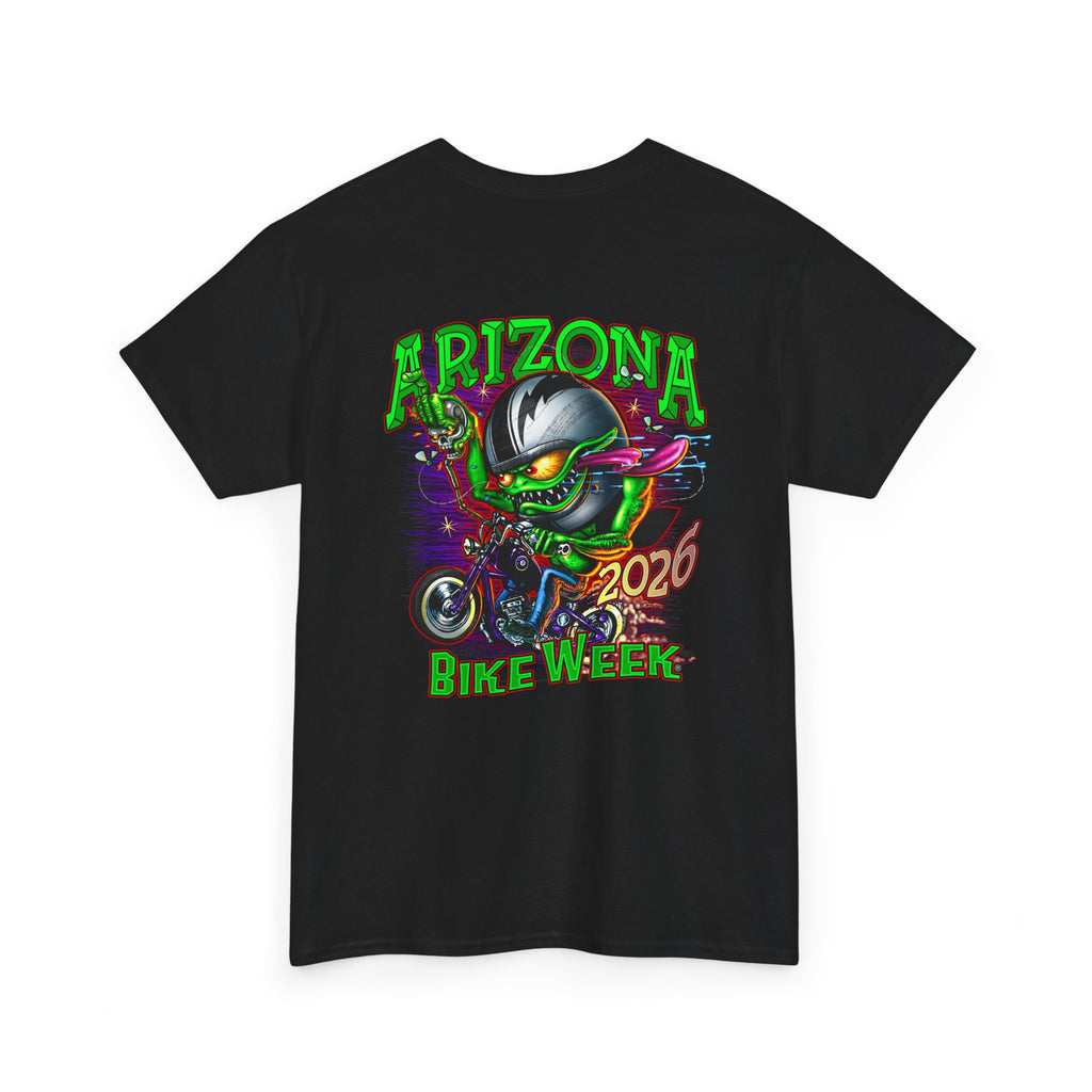 Arizona 2026 Bobber Monster Mens Black T-Shirt
