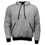 Milwaukee Leather Men's Streetguard Riding Hoodie - Aramid Reinforced with CE Shoulder and Elbow Armor
