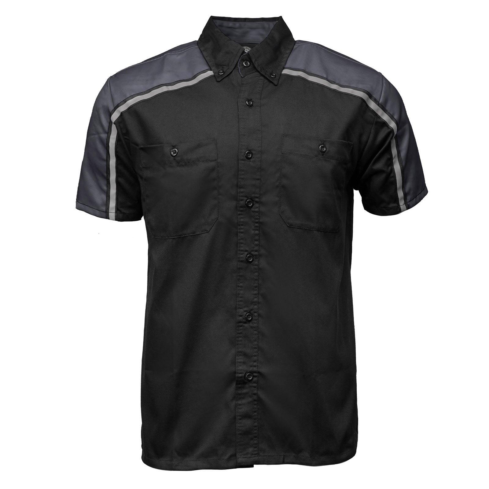 Milwaukee Motorcycle Clothing Co. Men's Blk/Grey Mechanic Work