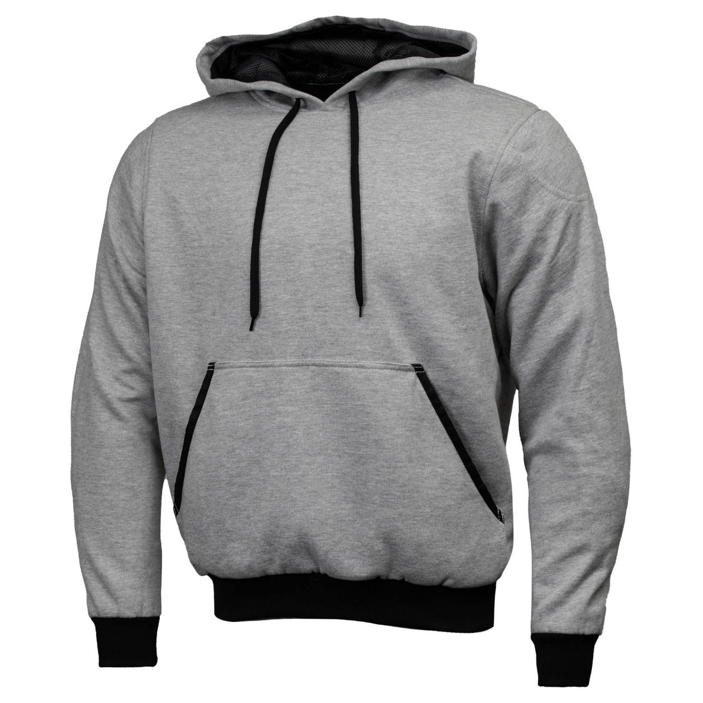 Milwaukee Leather Men's Streetguard Riding Hoodie - Aramid Reinforced with CE Shoulder and Elbow Armor