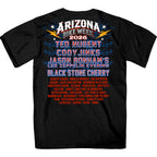 2026 Arizona Bike Week Concert Shirt SS Mens Black T-Shirt  AZM1440