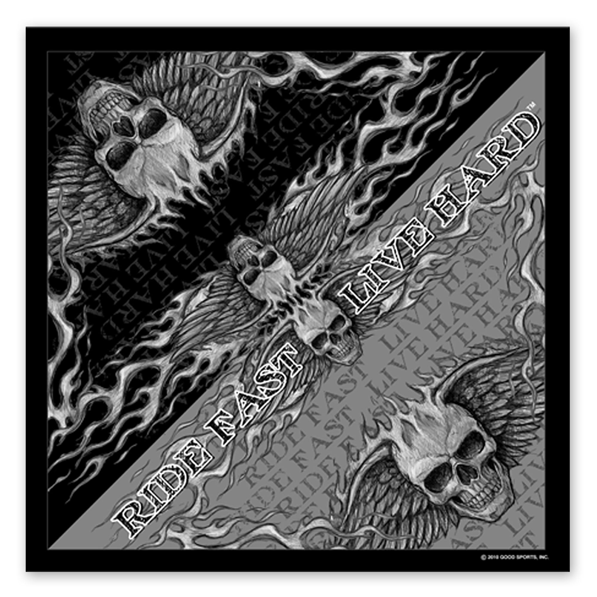 Hot Leathers BAB1053 Bad Scratch Bandana