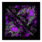 Hot Leathers BAB1062 Ladies Banner Heart Live Love Ride Bandana