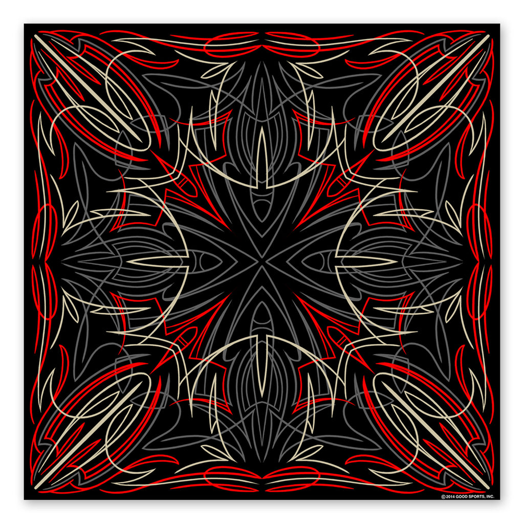 Hot Leathers BAB1074 Pinstripe Bandana