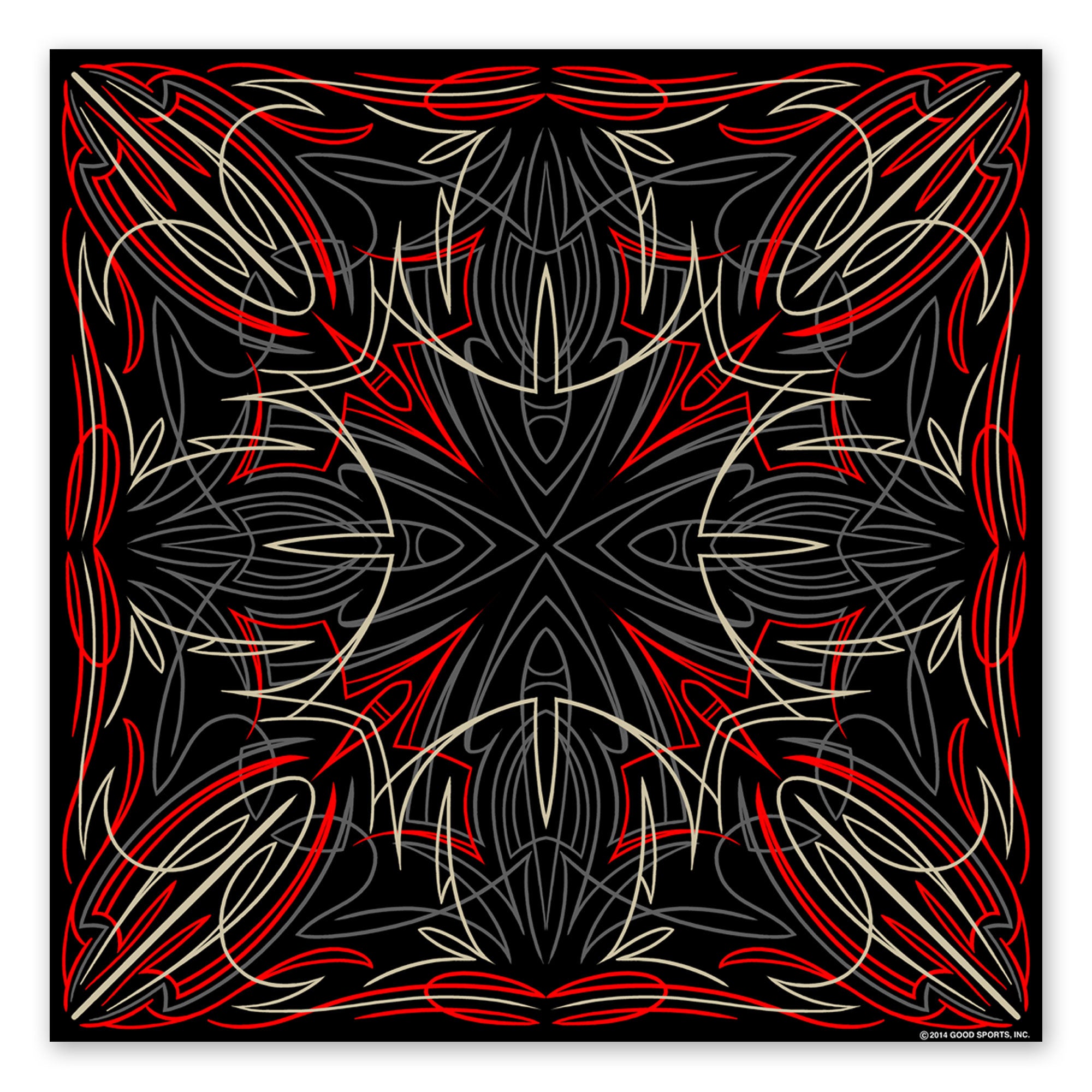 Hot Leathers BAB1074 Pinstripe Bandana