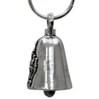 Hot Leathers Finger Motorcycle Bell - Silver - BEM1016