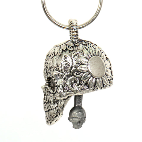 Hot Leathers Sugar Skull Bell BEM1029