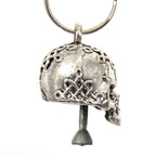 Hot Leathers Celtic Skull Motorcycle Bell - Silver - BEM1038
