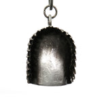 Hot Leathers Native Green Stones Motorcycle Bell - Silver - BEM1040