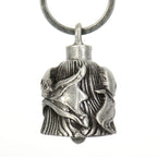 Hot Leathers Southern Skull Motorcycle Bell - Silver - BEM1041