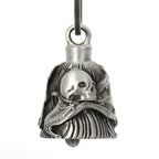 Hot Leathers Southern Skull Motorcycle Bell - Silver - BEM1041