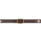 Hot Leathers BLA1134 Cross Medallion Brown Belt